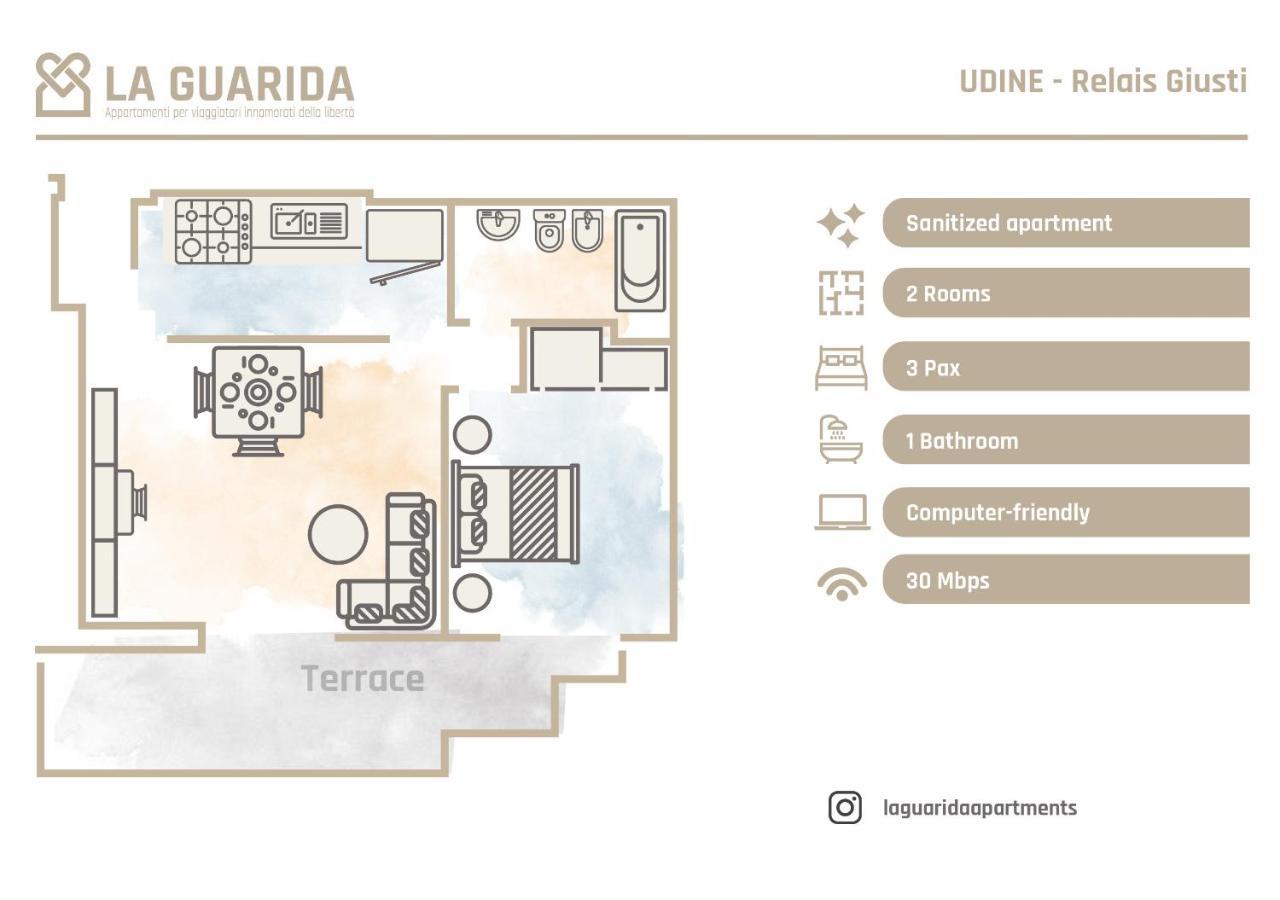Relais Giusti 2 - La Guarida Apartment Udine Exterior photo